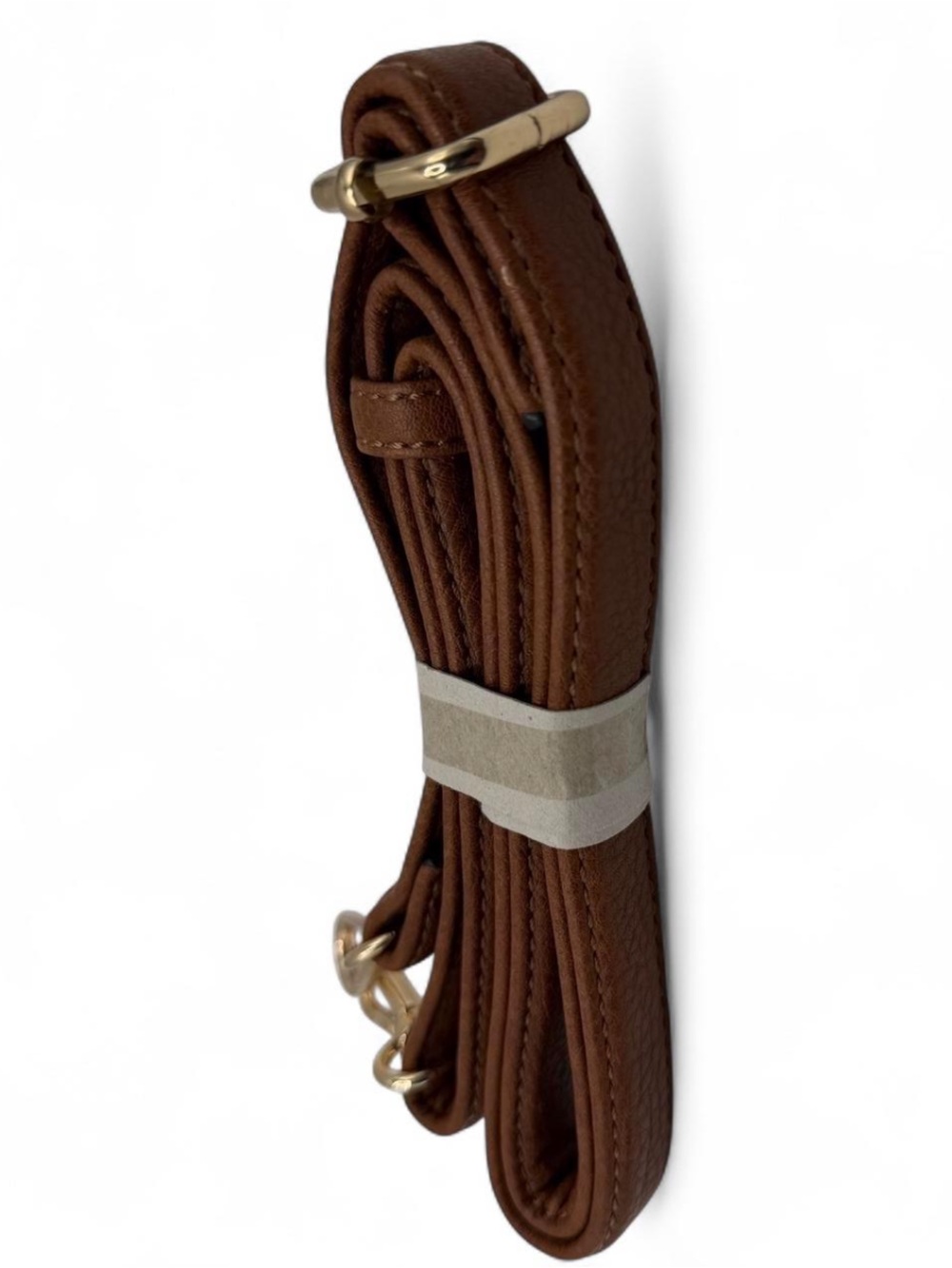 Brown adjustable crossbody replacement strap - Picture 4 of 4